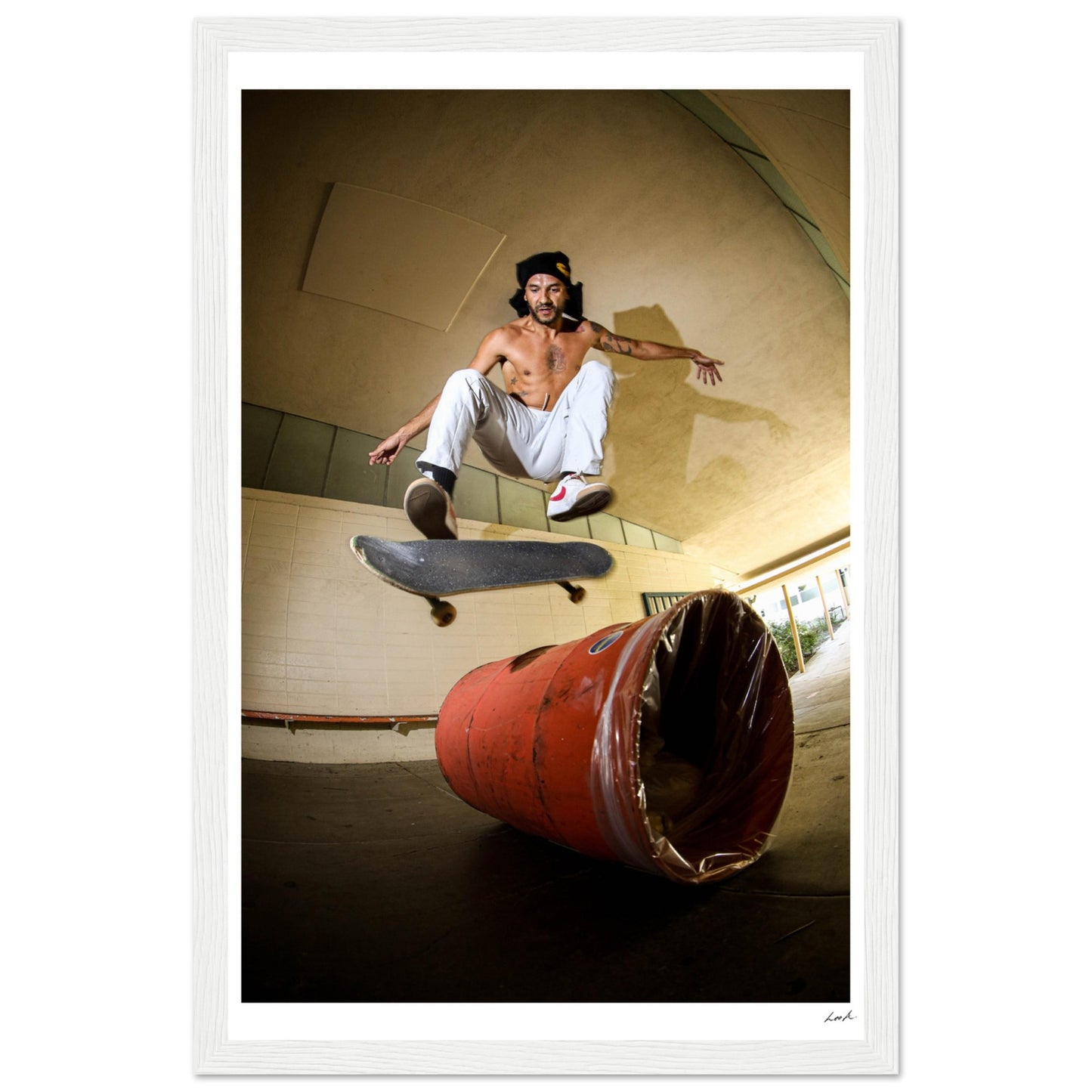Kickflip 2 - Premium Matte Paper Wooden Framed Poster