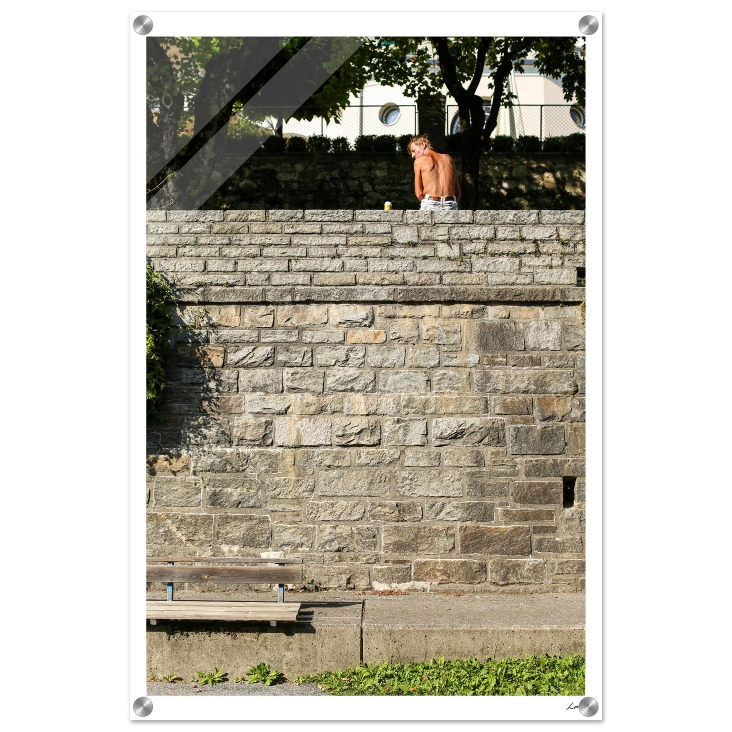 Street of Villa CH - Acrylic Print