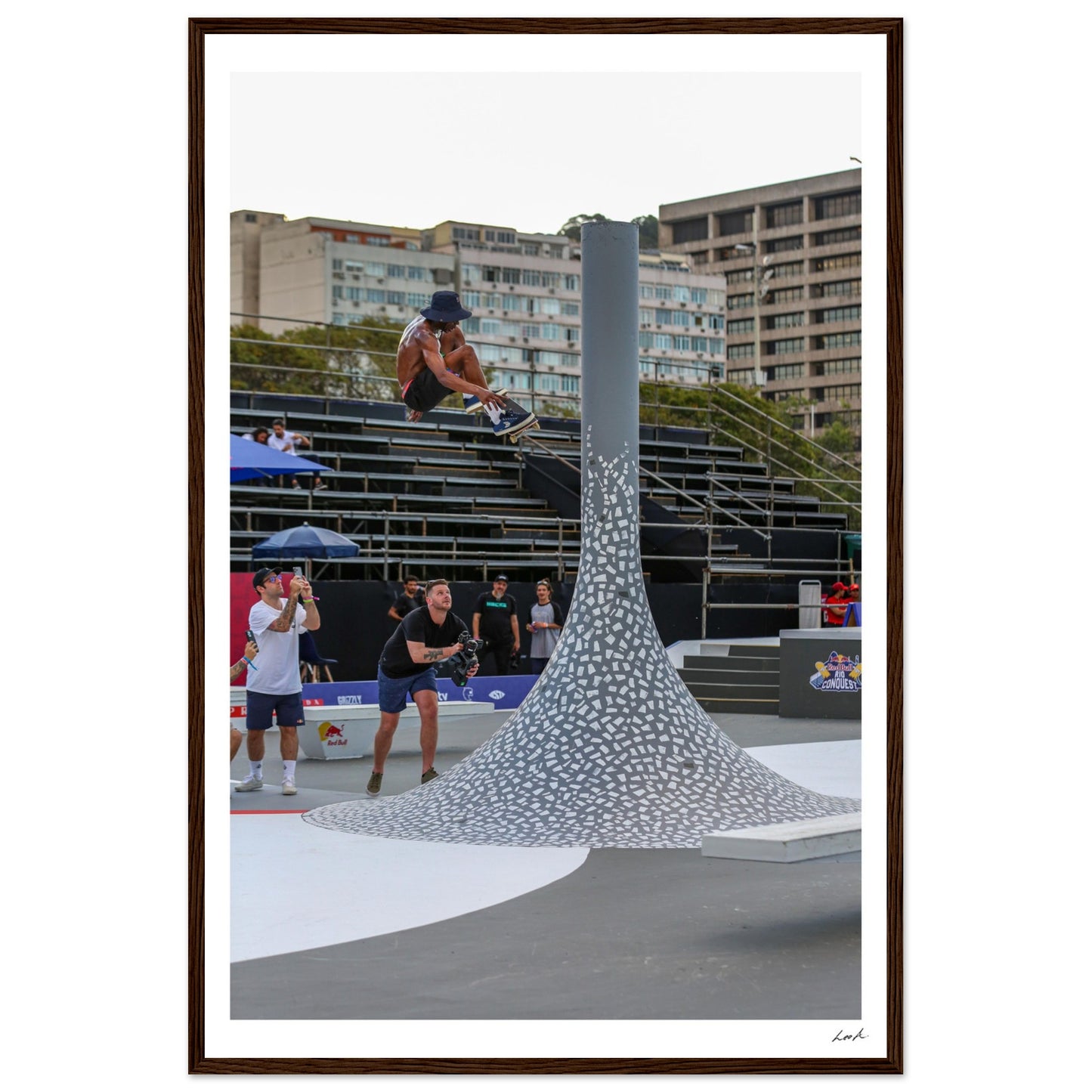 Rio Conquest - Premium Matte Paper Wooden Framed Poster