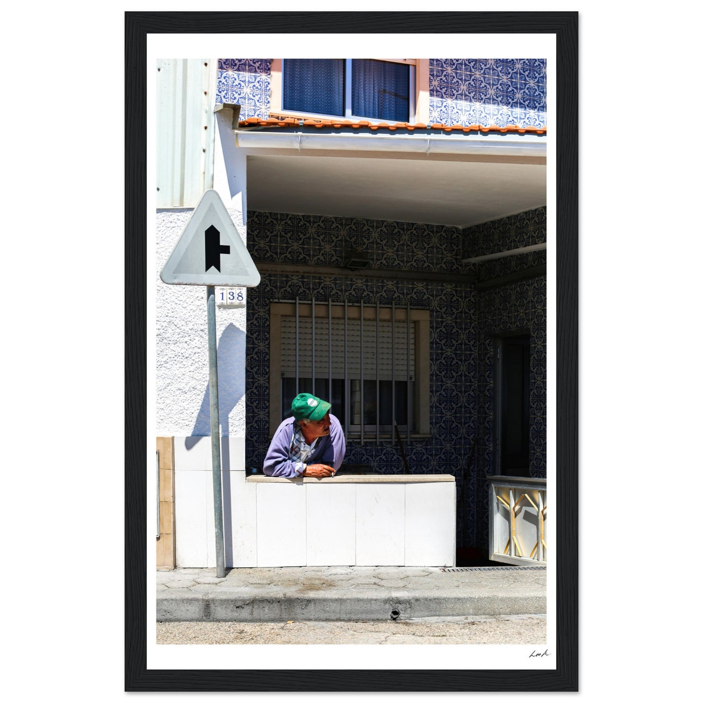 Morador de Costa Nova - Premium Matte Paper Wooden Framed Poster