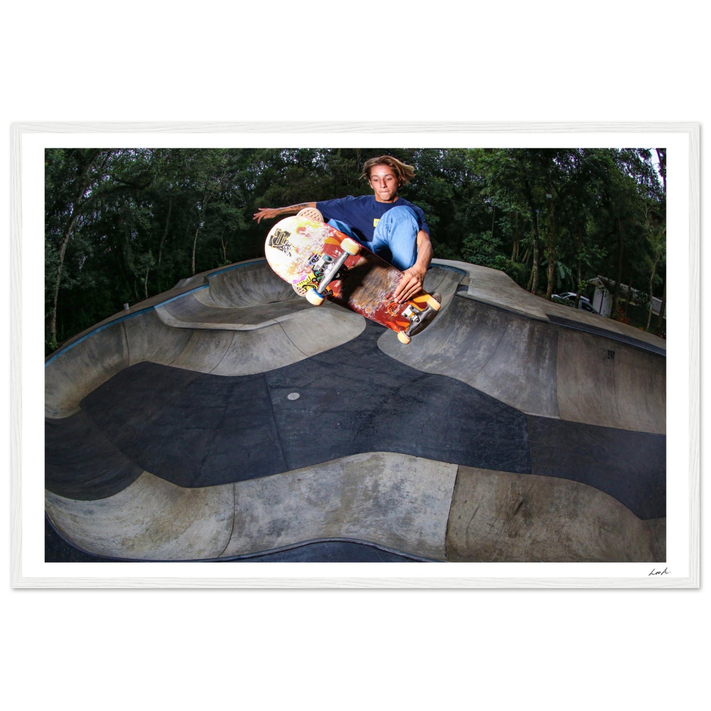 Alley Nosebone - Premium Matte Paper Wooden Framed Poster