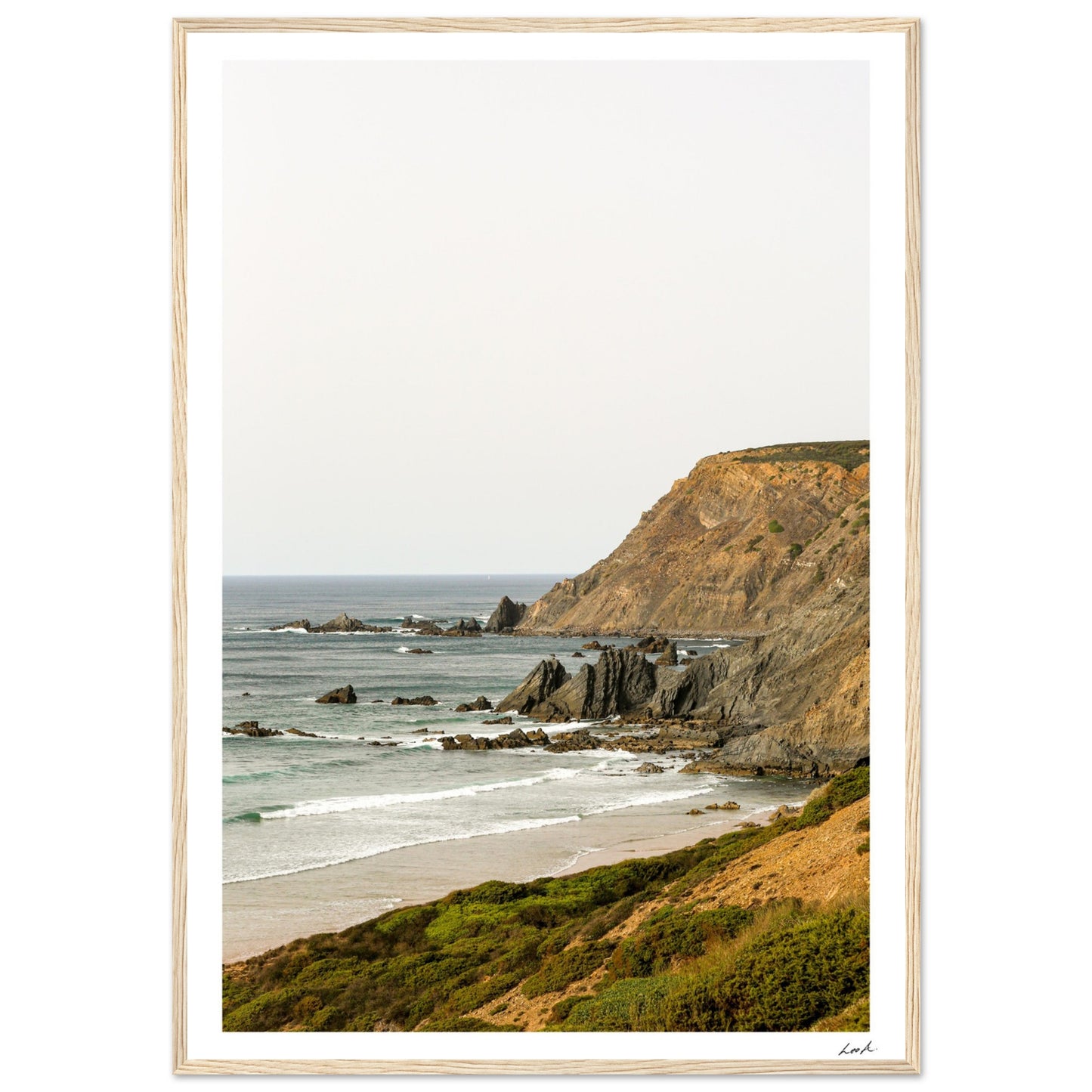 Ponta Ruiva PT - Premium Matte Paper Wooden Framed Poster