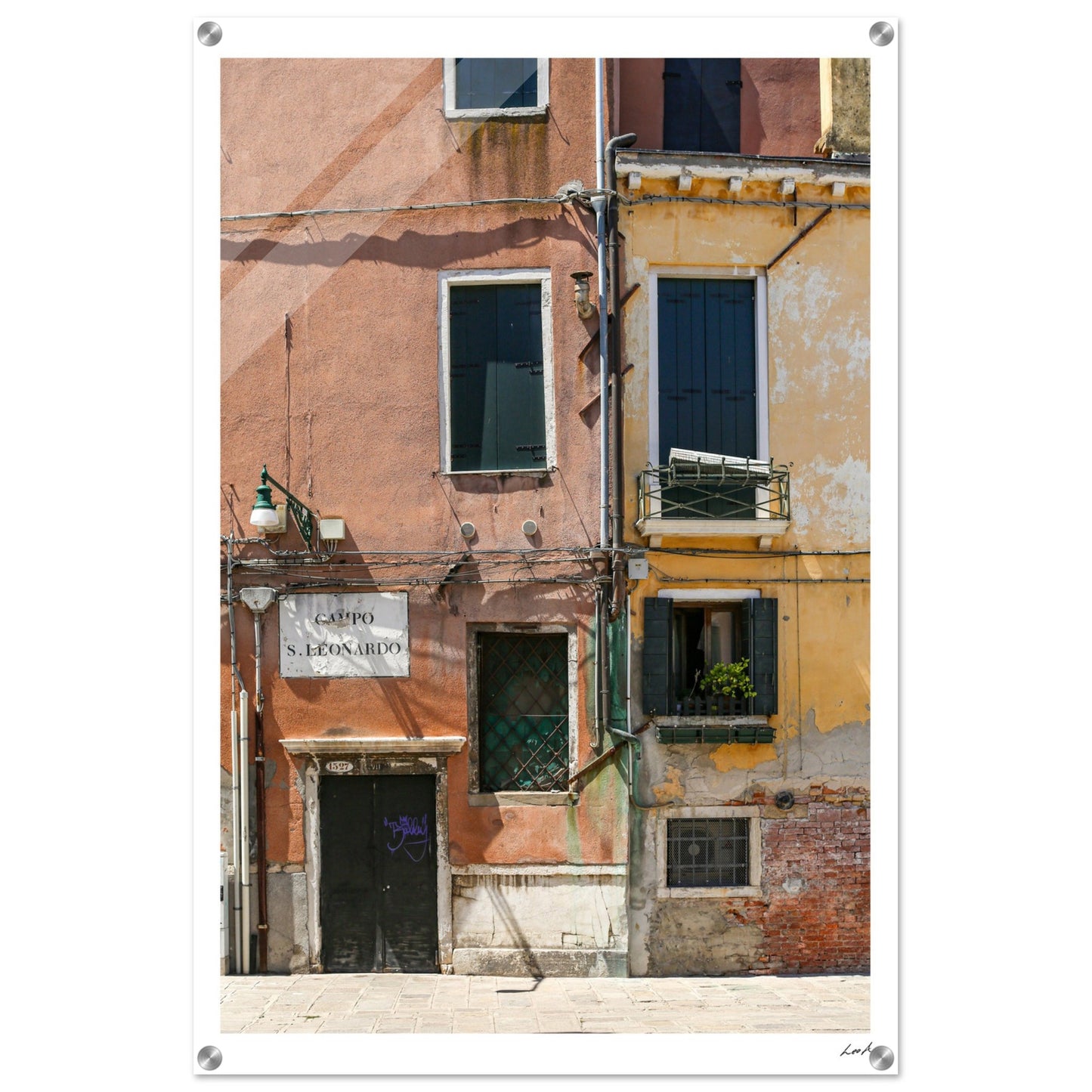 Street of Venice 6 - Acrylic Print