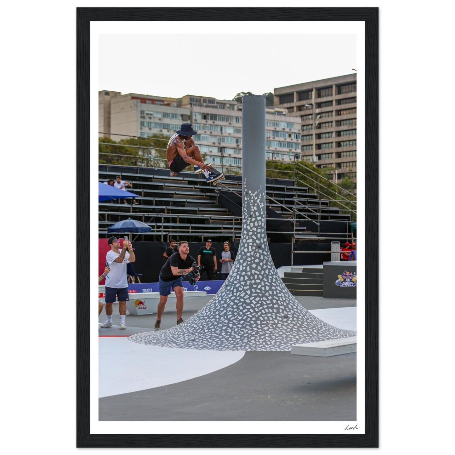 Rio Conquest - Premium Matte Paper Wooden Framed Poster