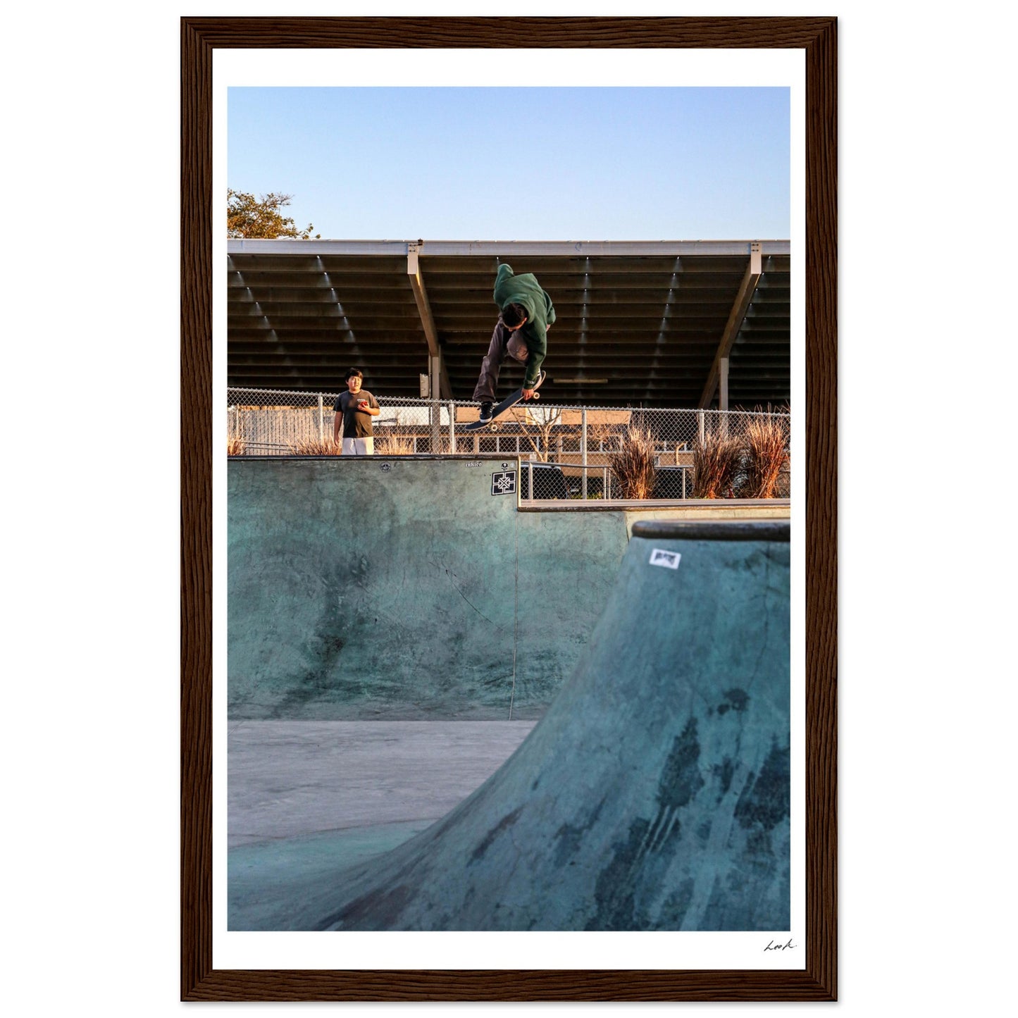 Indy Grab - Premium Matte Paper Wooden Framed Poster