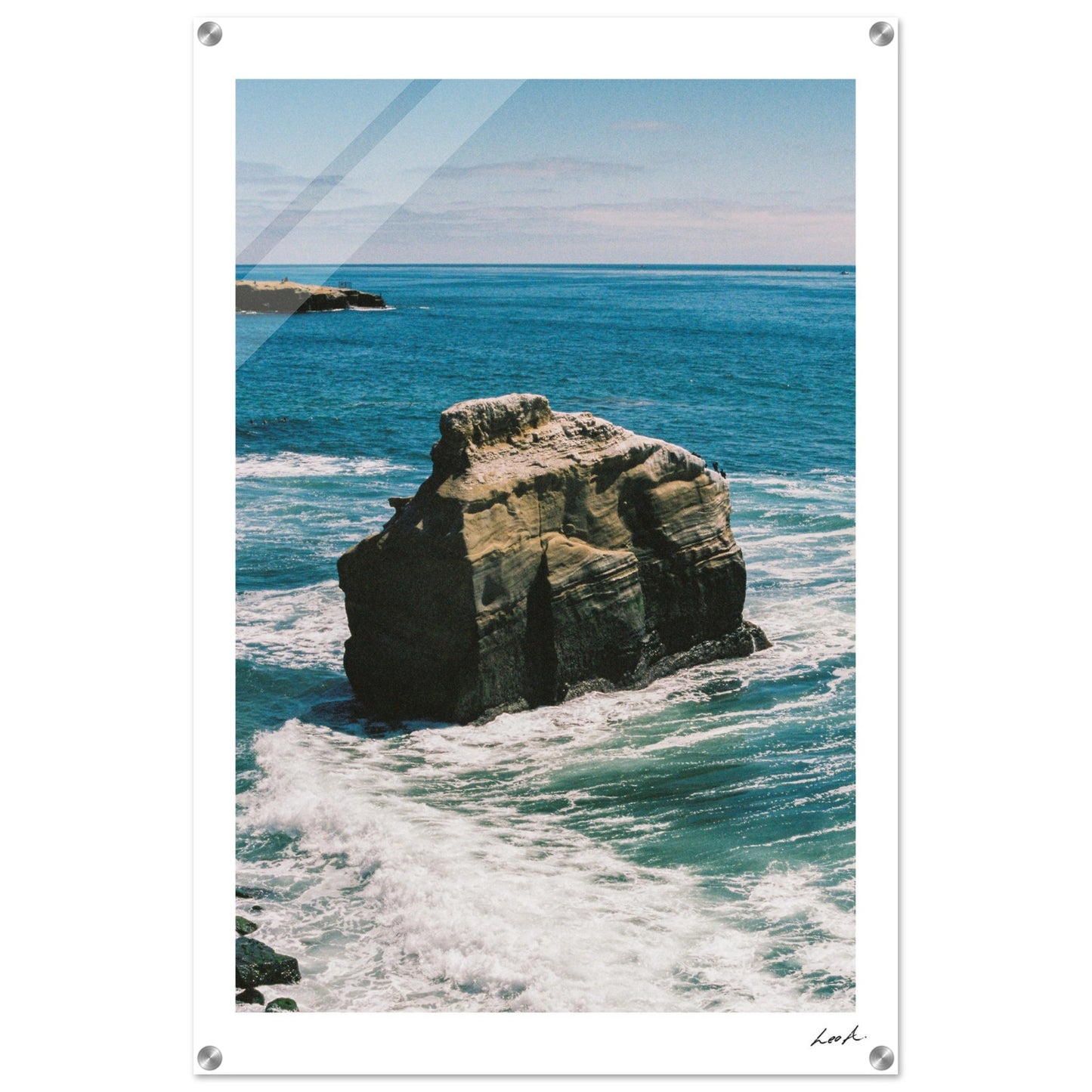 Sunset Cliff 2 - Acrylic Print