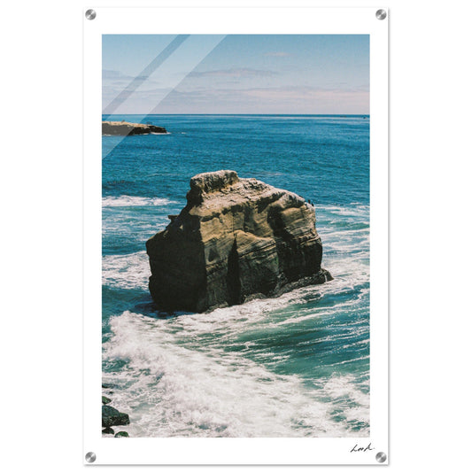 Sunset Cliff 2 - Acrylic Print