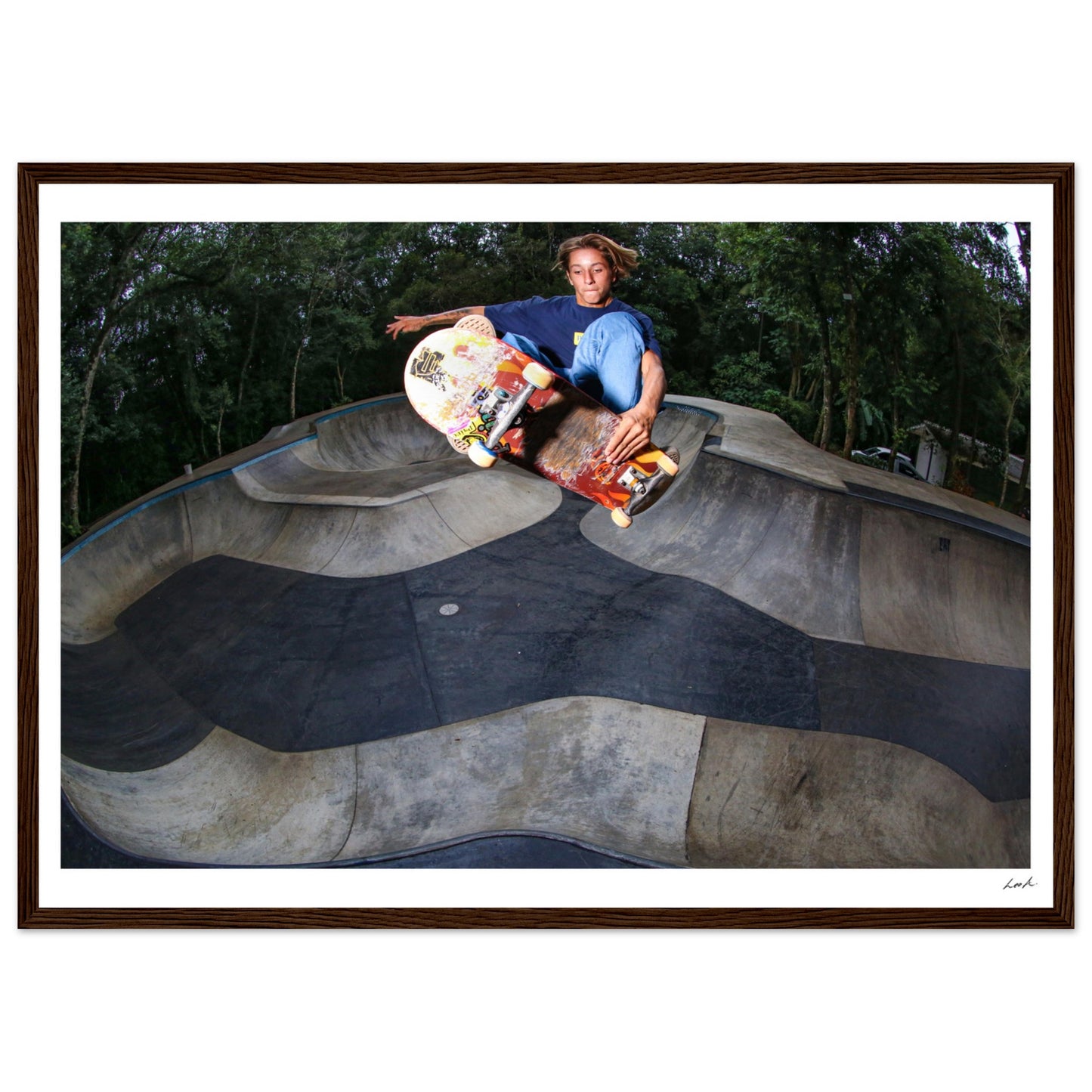 Alley Nosebone - Premium Matte Paper Wooden Framed Poster