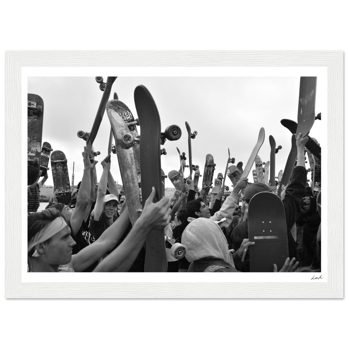 Together - Premium Matte Paper Wooden Framed Poster