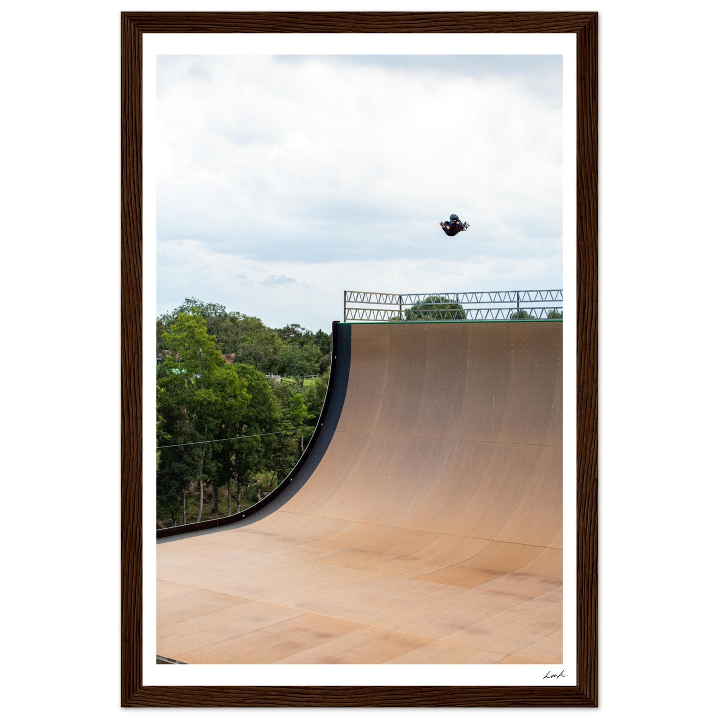 540 Mega - Premium Matte Paper Wooden Framed Poster