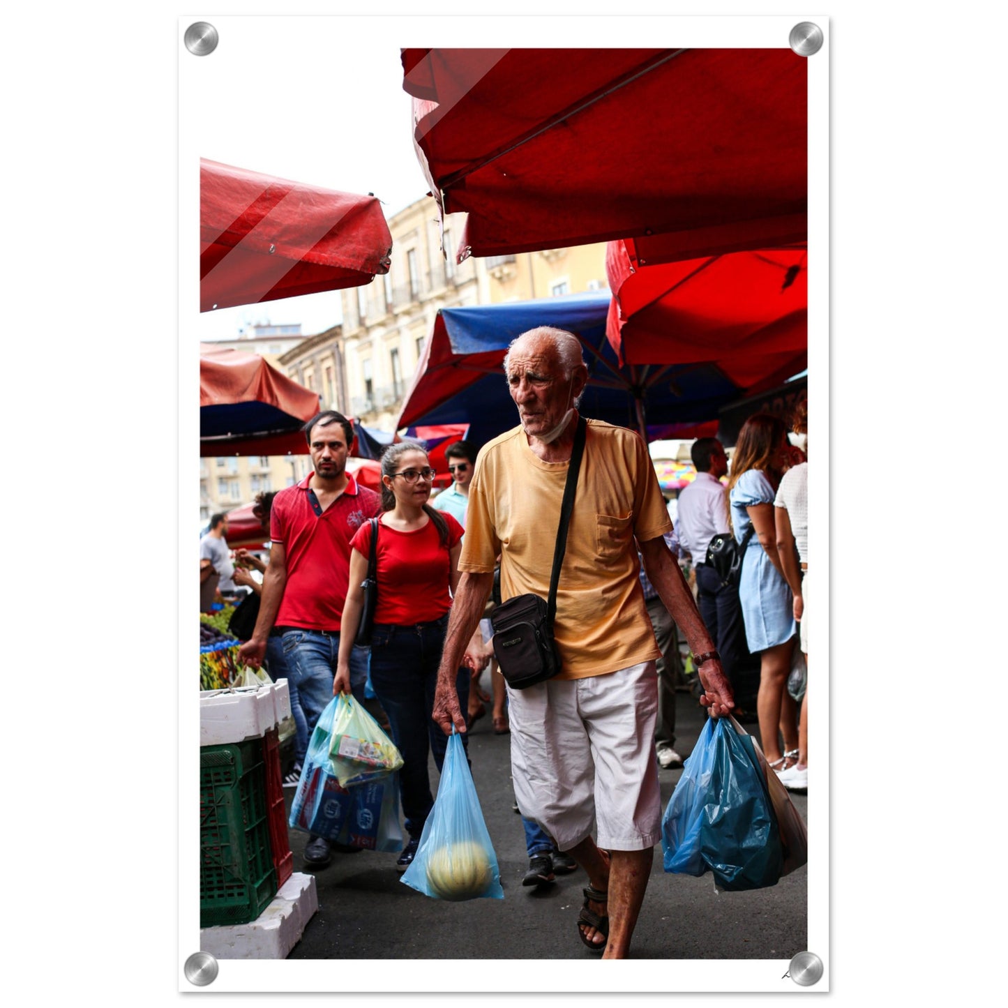 Street of Catania 3 - Acrylic Print