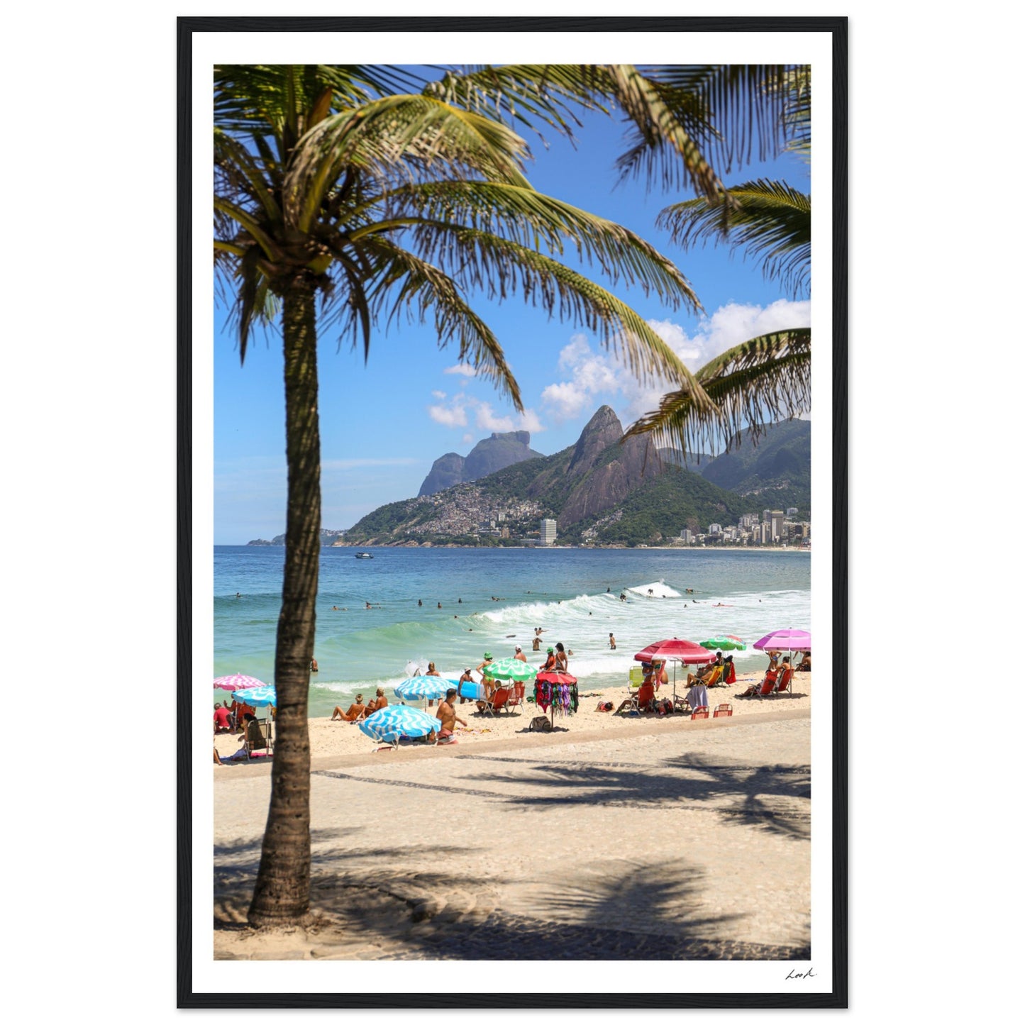 Dois Irmaos 2 - Premium Matte Paper Wooden Framed Poster