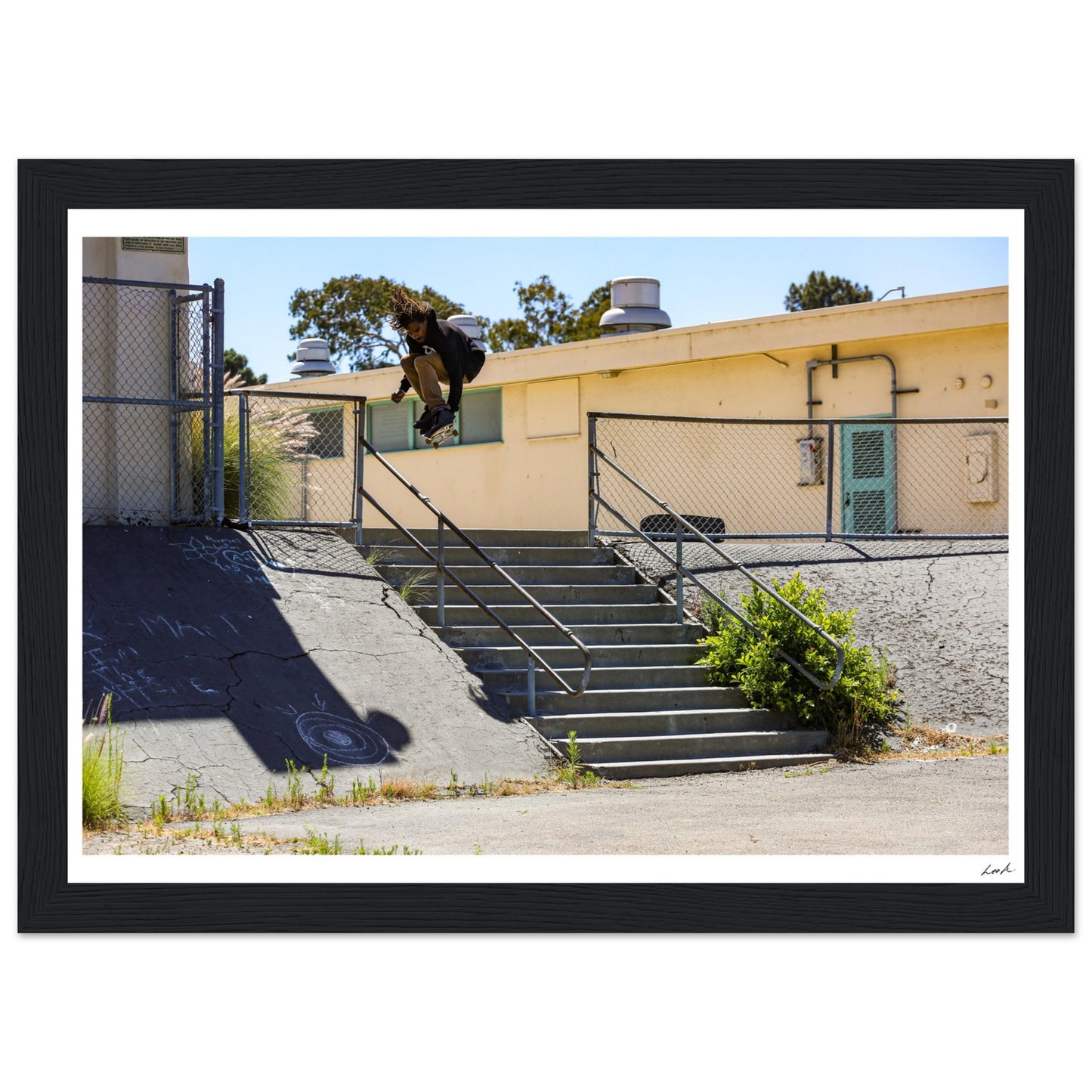 Melon Grab - Premium Matte Paper Wooden Framed Poster